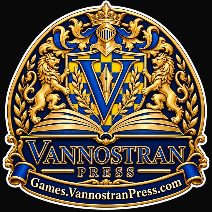 Vannostran Press Games logo